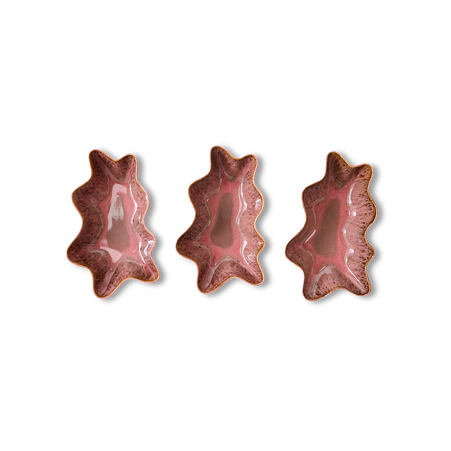 HKLIVING Shell serving bowl Coral