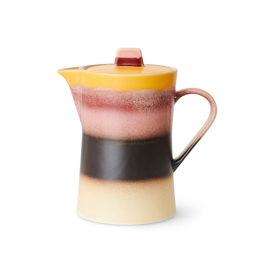 HKLIVING 70s ceramics Thee pot Sunset