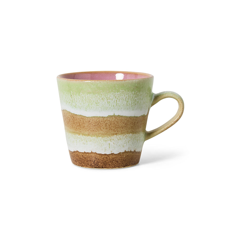 HKLiving 70s ceramics Americano Mok Umber