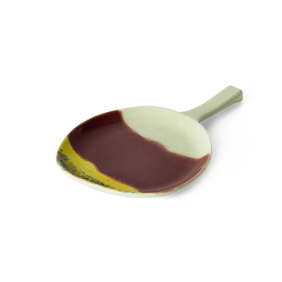 HKLIVING 70s ceramics Platter Cherry