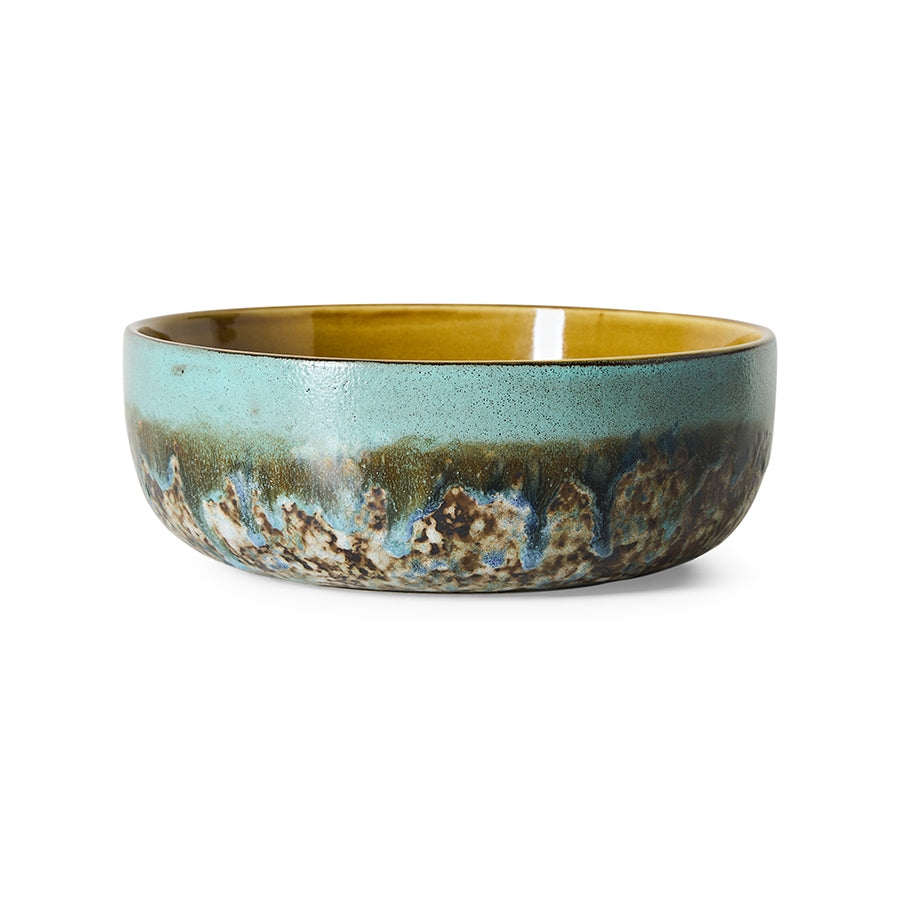 HKLIVING 70’s ceramics pre-order salad bowl Agave