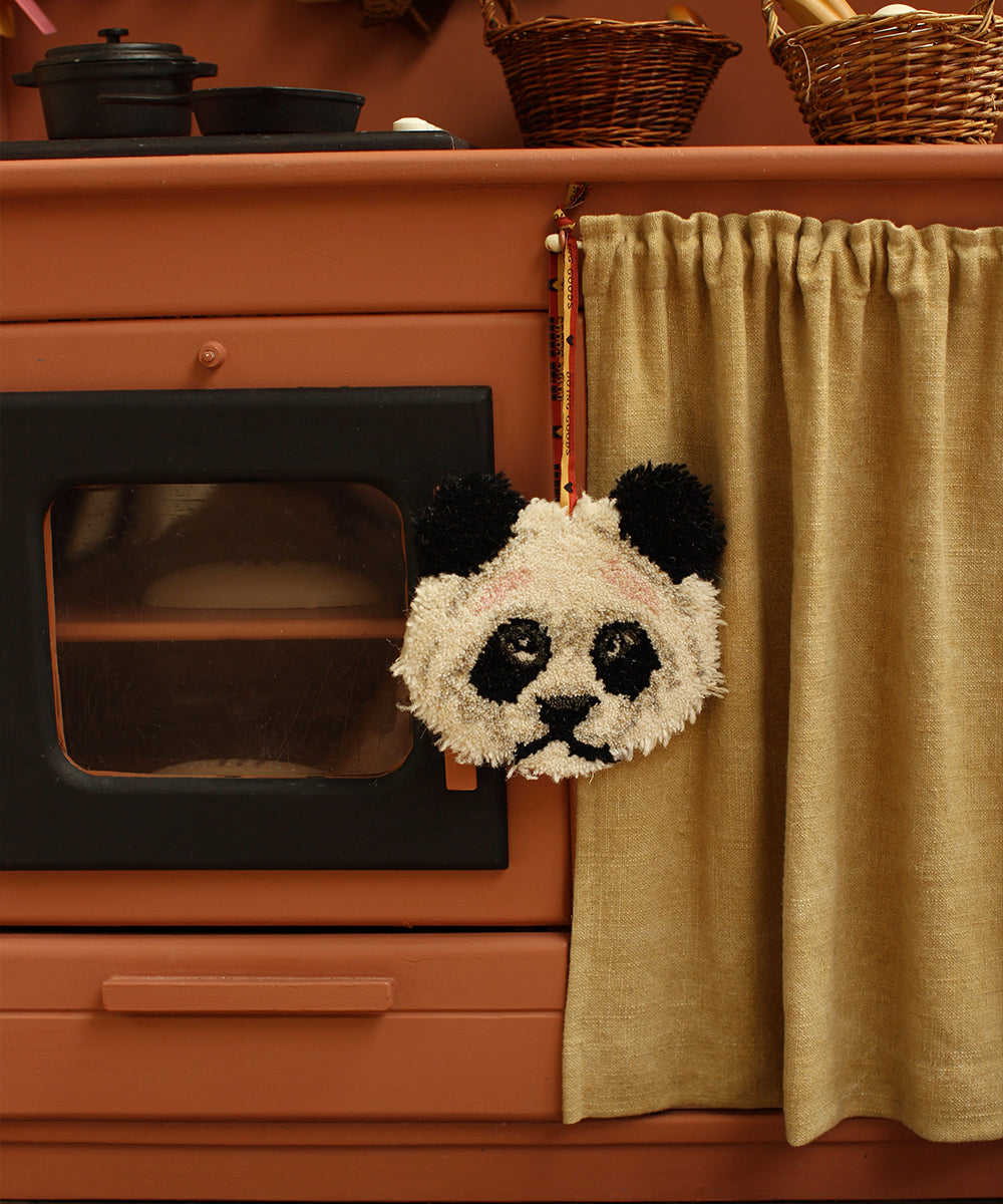 Plumpy Panda Dierenkop hanger