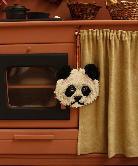 Plumpy Panda Dierenkop hanger