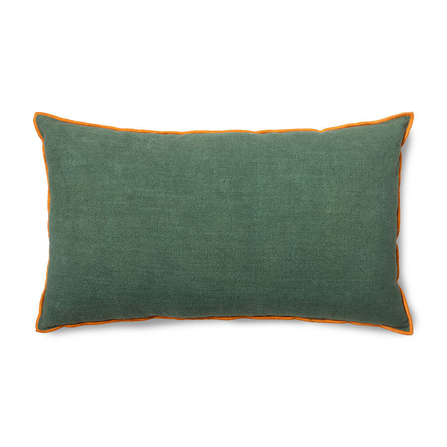 Country House Green Cushion 