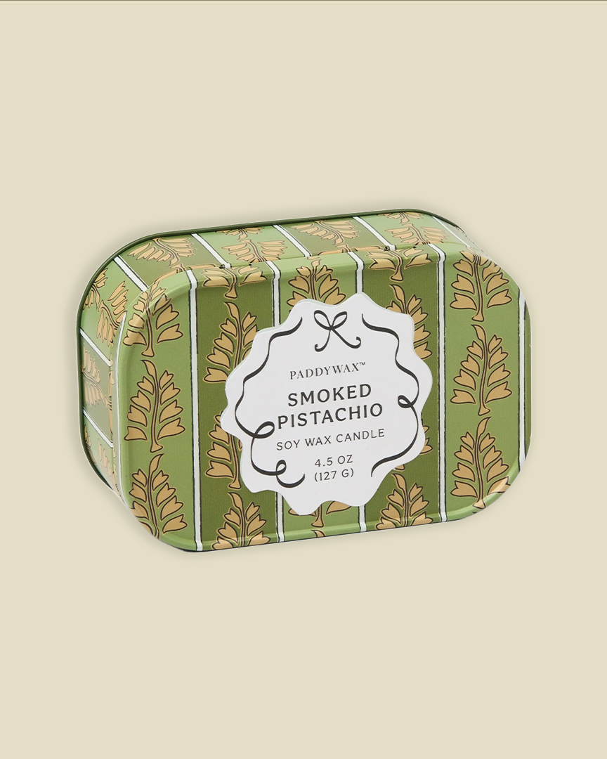 Smoked Pistachio Tin Kaars